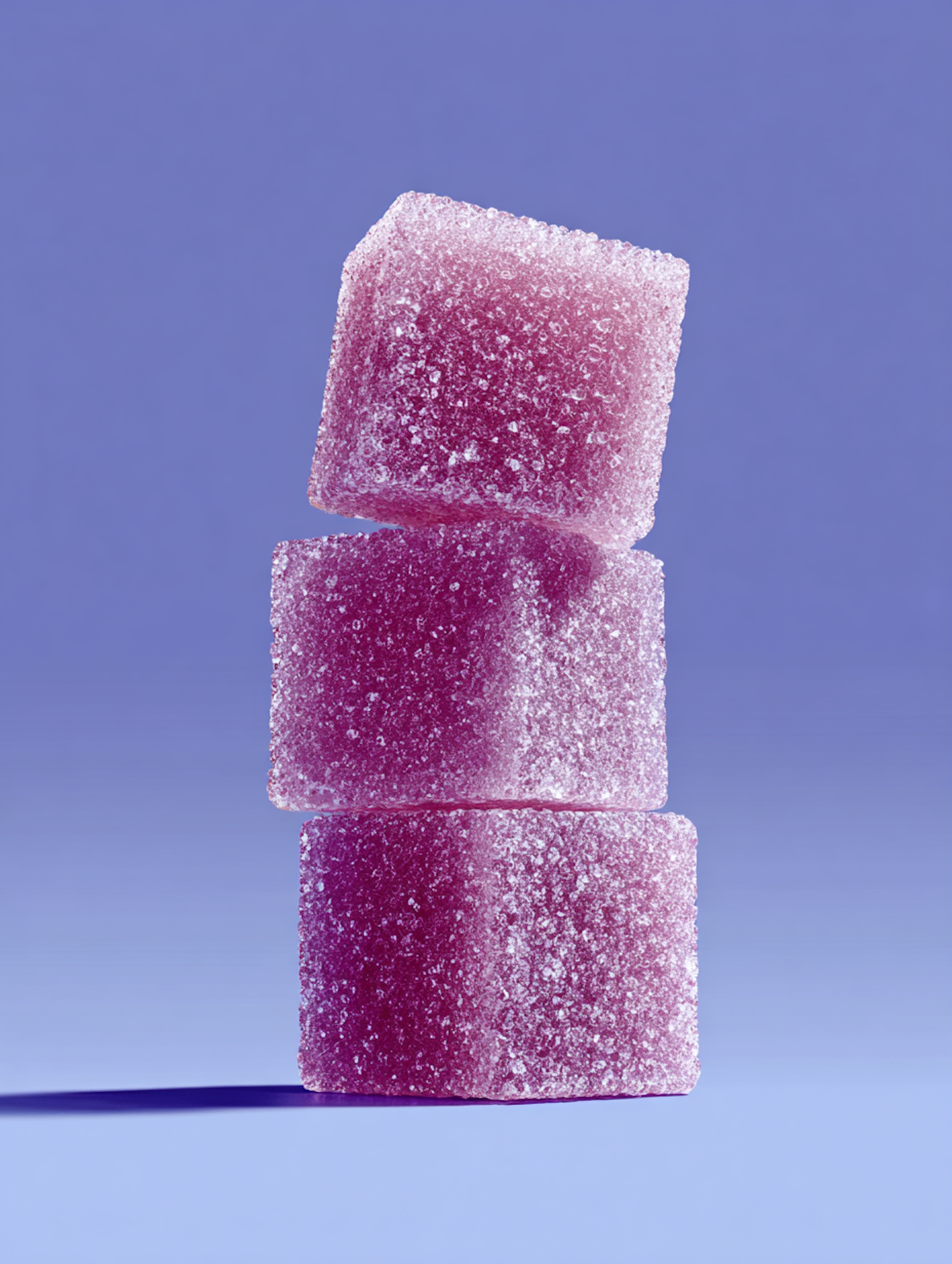 Stacked Gummy Cubes