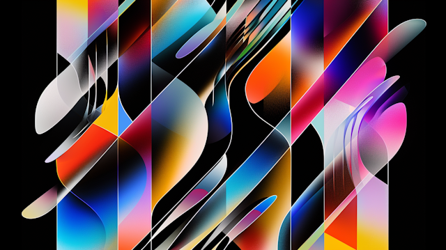 Kaleidoscopic Rhythm: A Symphony of Abstract Colors