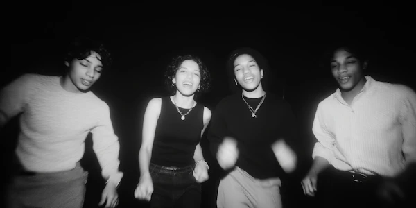 Joyful Group Dancing