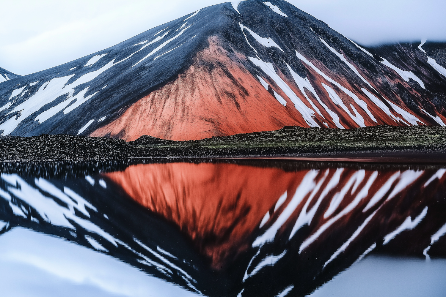 Colorful Mountain Landscape