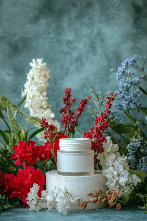 Minimalist Cosmetic Jar