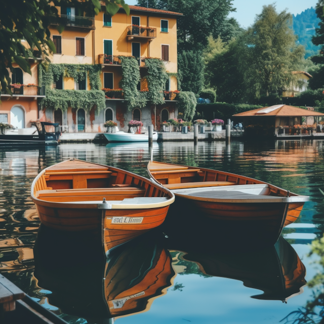 Tranquil Lakeside Repose