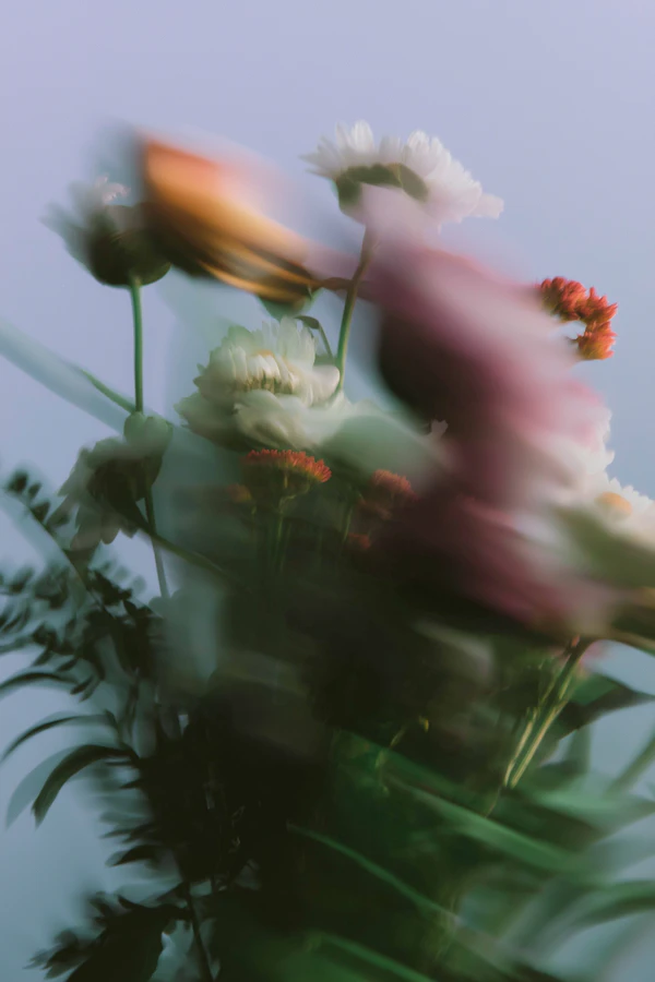 Blurred Flower Bouquet