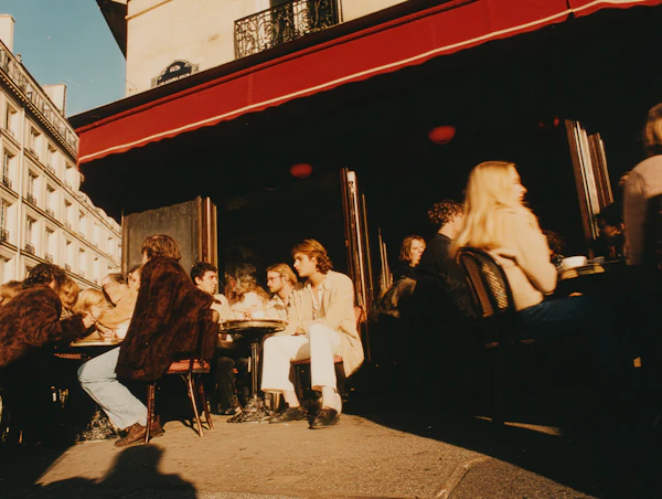 Outdoor Café Scene