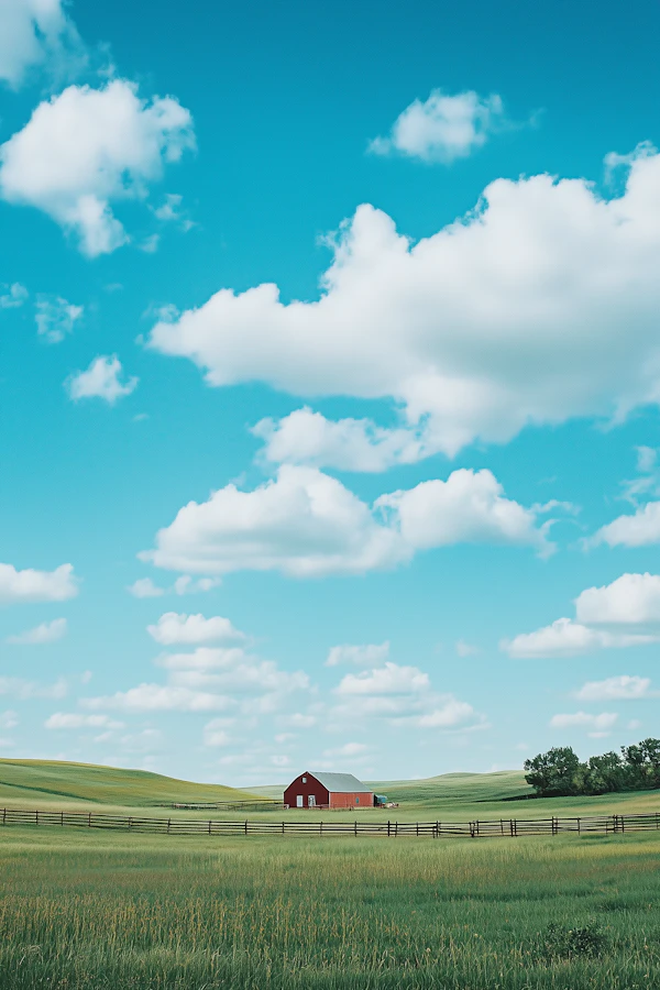Serene Rural Landscape