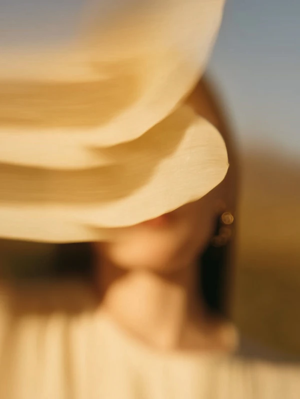 Dreamy Fabric Portrait