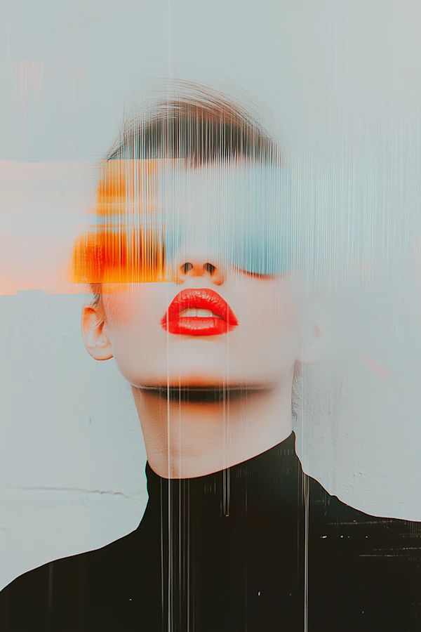 Glitch Portrait Art