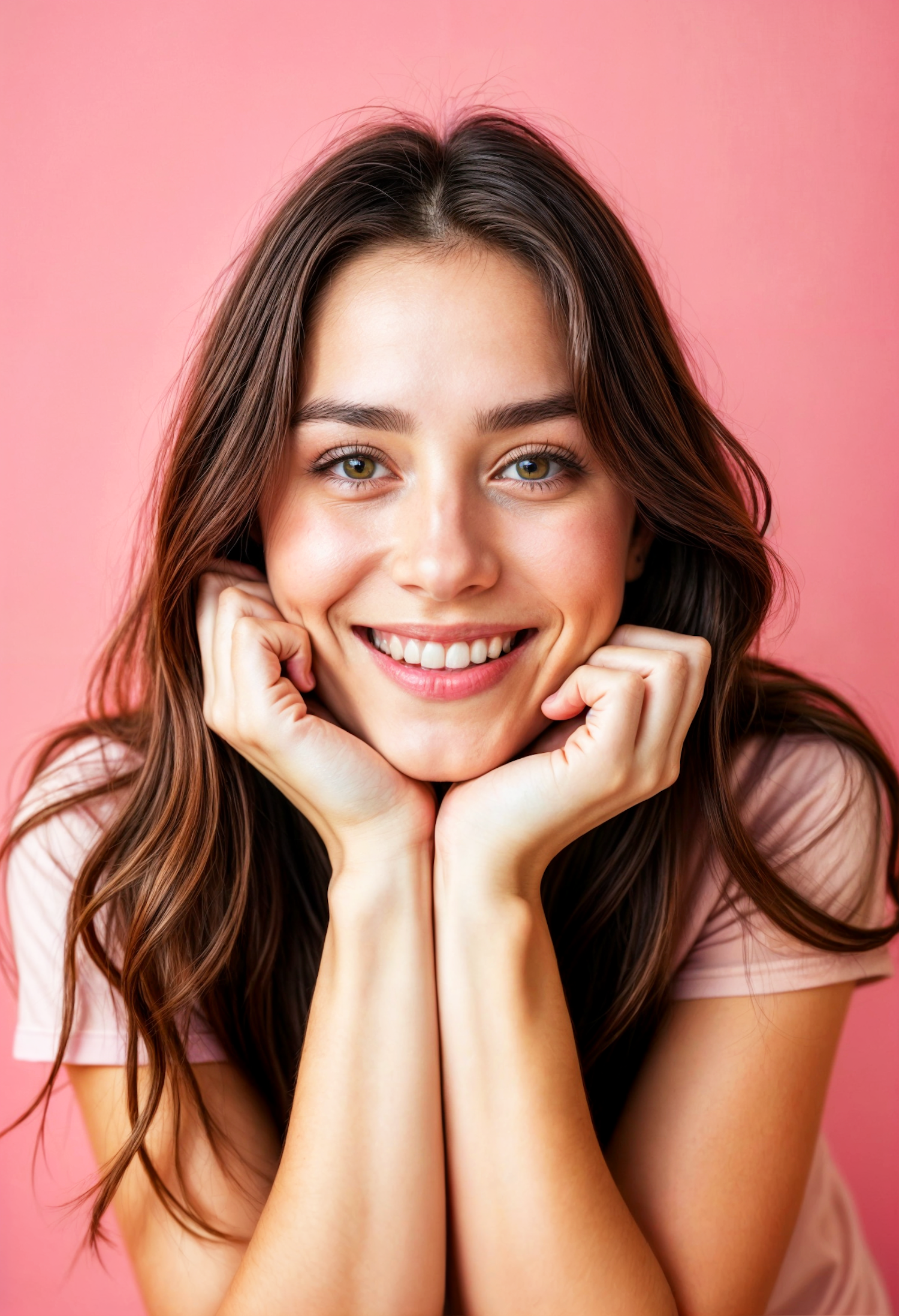 Cheerful Young Woman