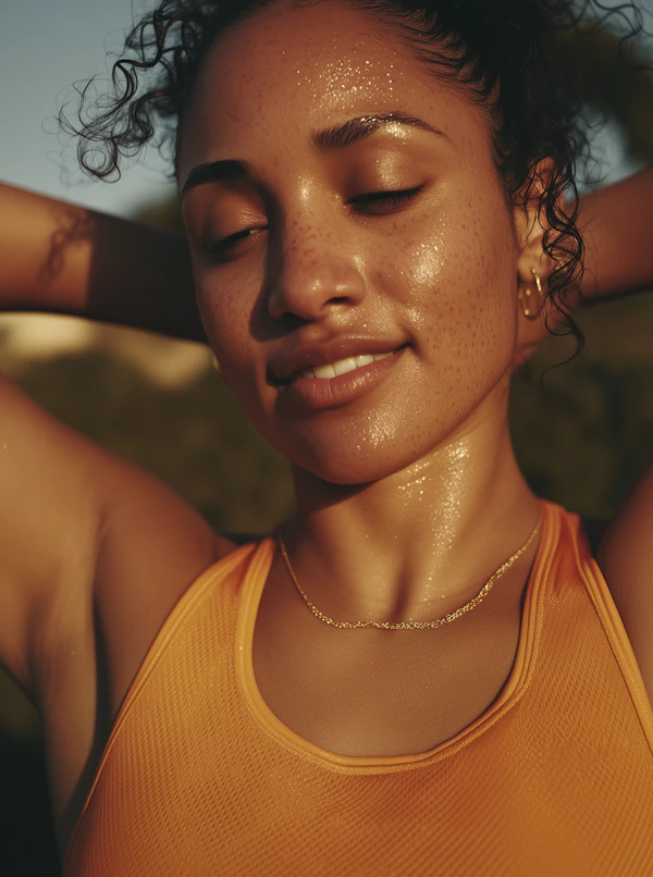 Golden Glow Portrait