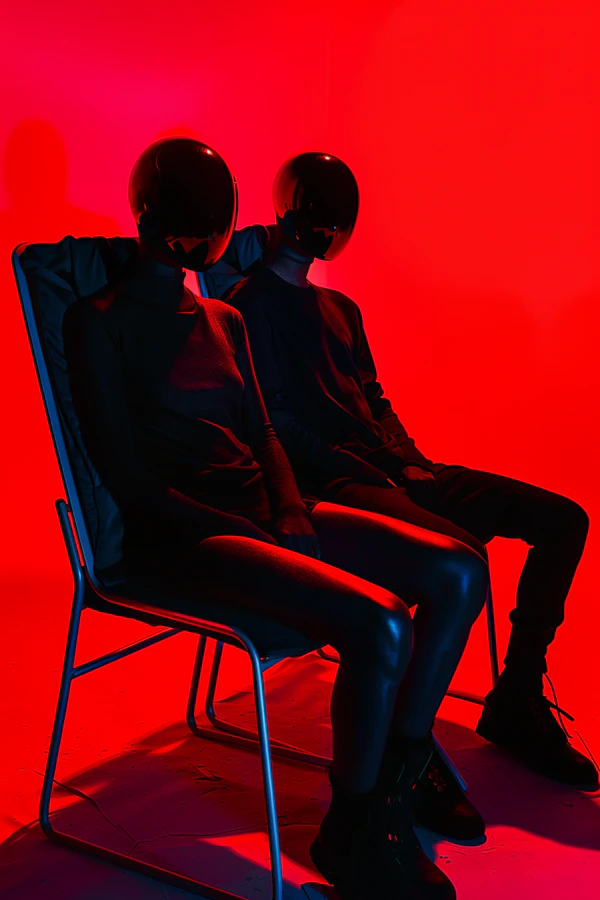 Figures in Red