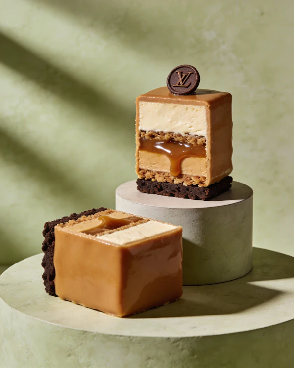 Layered Desserts Display