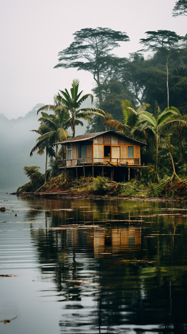 Mystical Stilt House Sanctuary