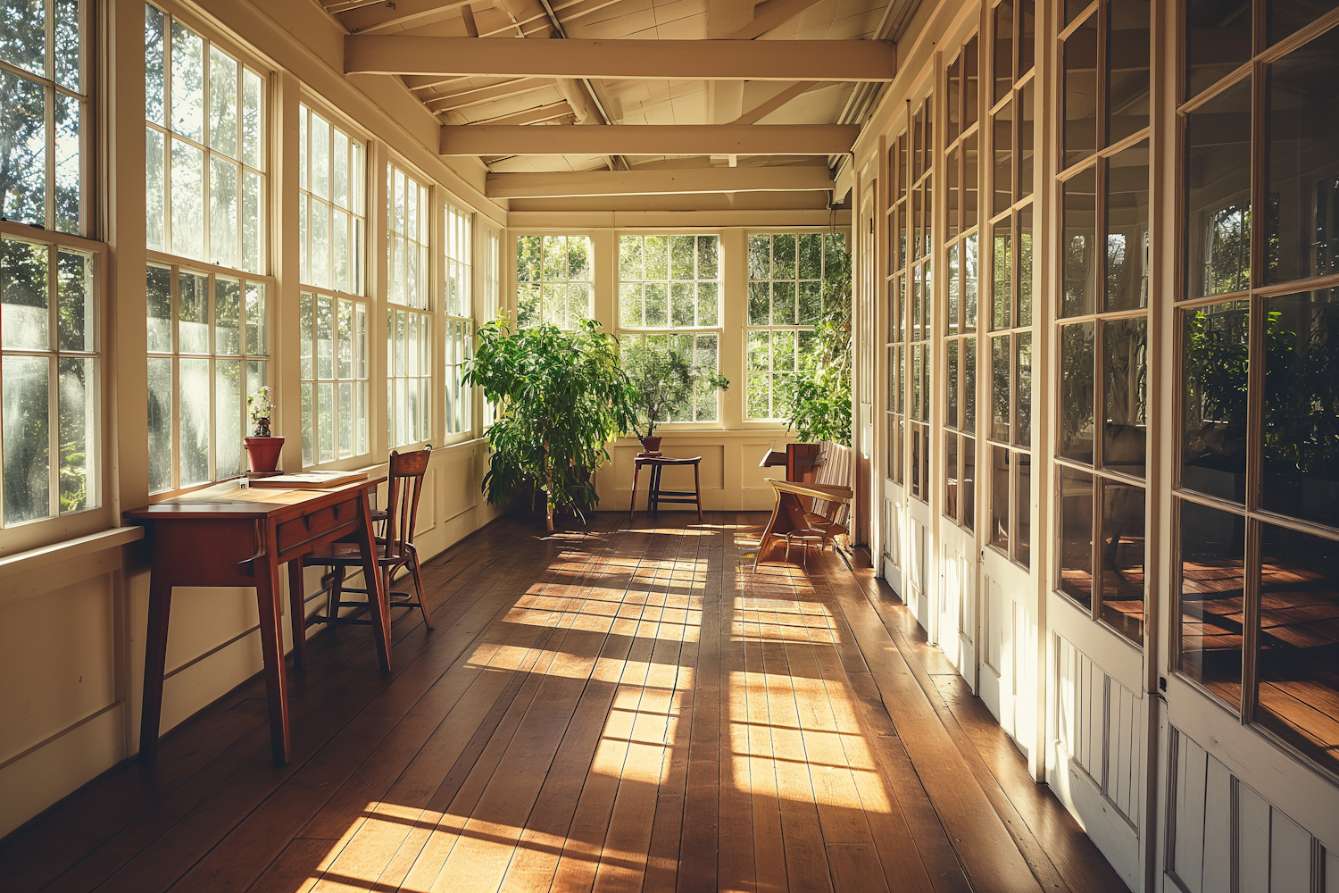 Tranquil Sunroom Oasis