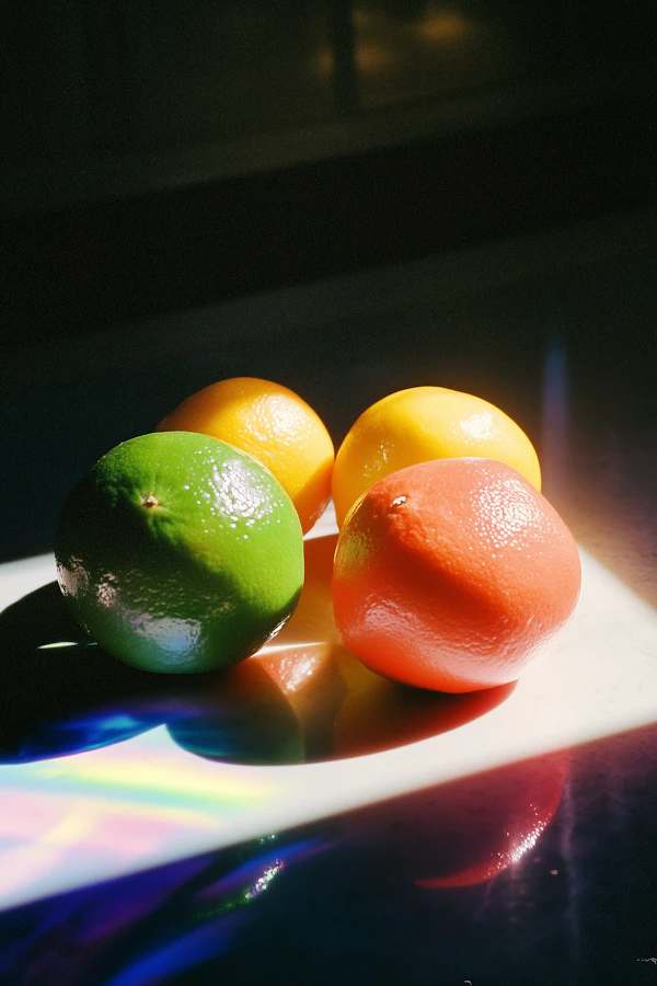 Citrus Fruits in Natural Light