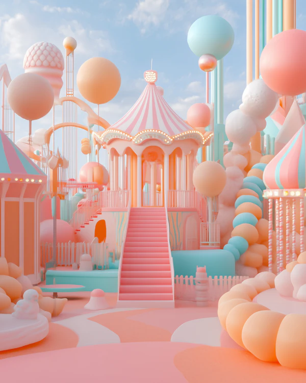 Candy Fantasy Scene