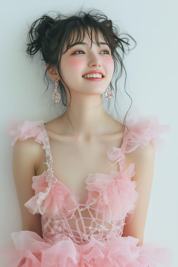 Ethereal Pink Portrait