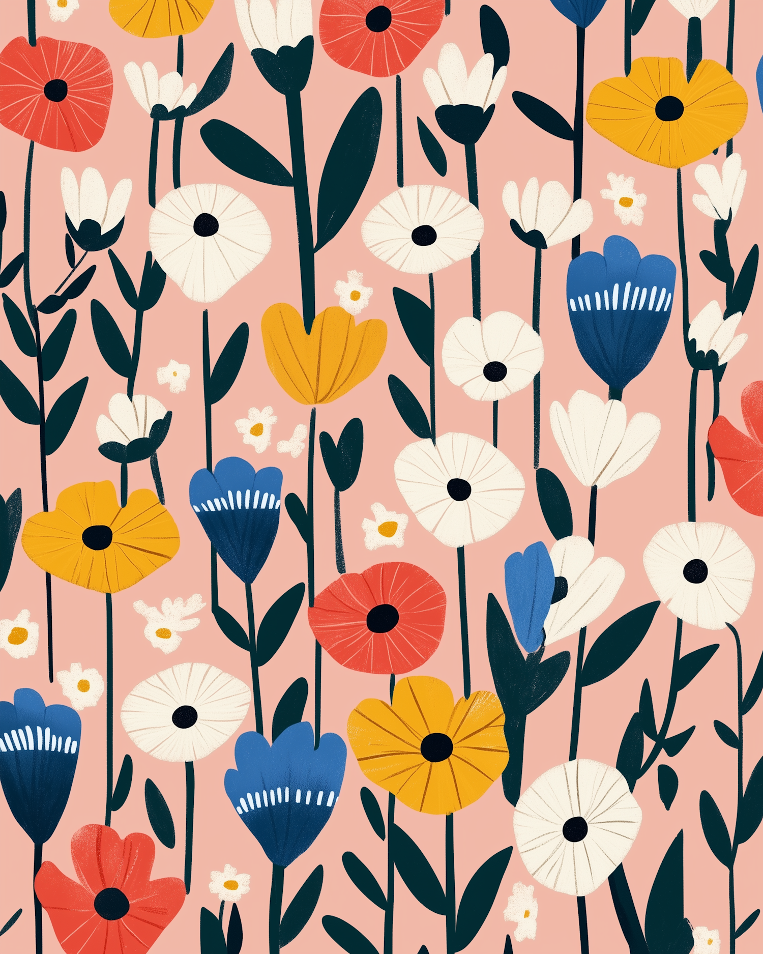 Vibrant Floral Illustration