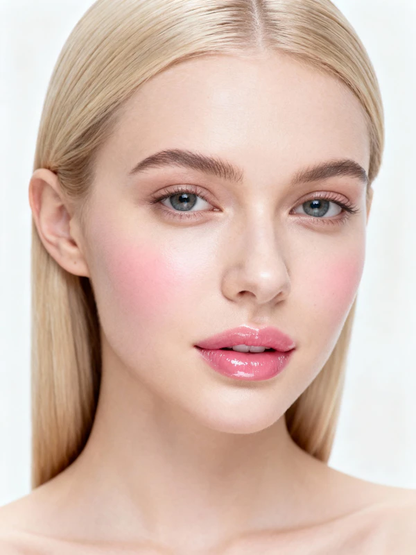 Blonde Portrait Close-Up