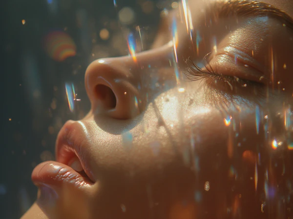 Ethereal Face Close-Up