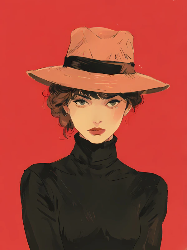 Stylized Portrait Illustration