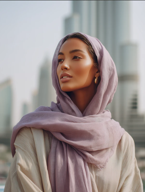 Urban Serenity Portrait