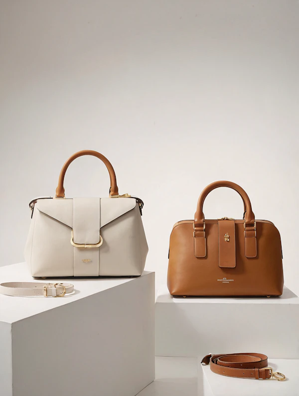 Elegant Handbags Display