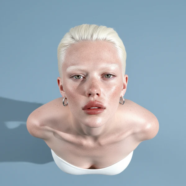 Platinum Blonde Portrait