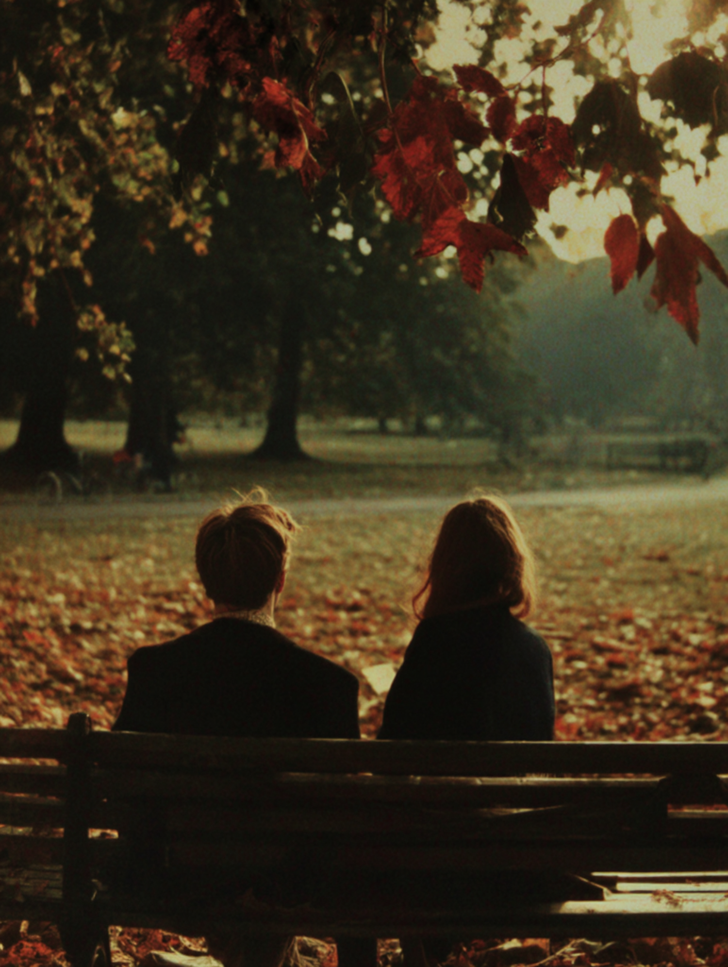 Autumn Park Reflection