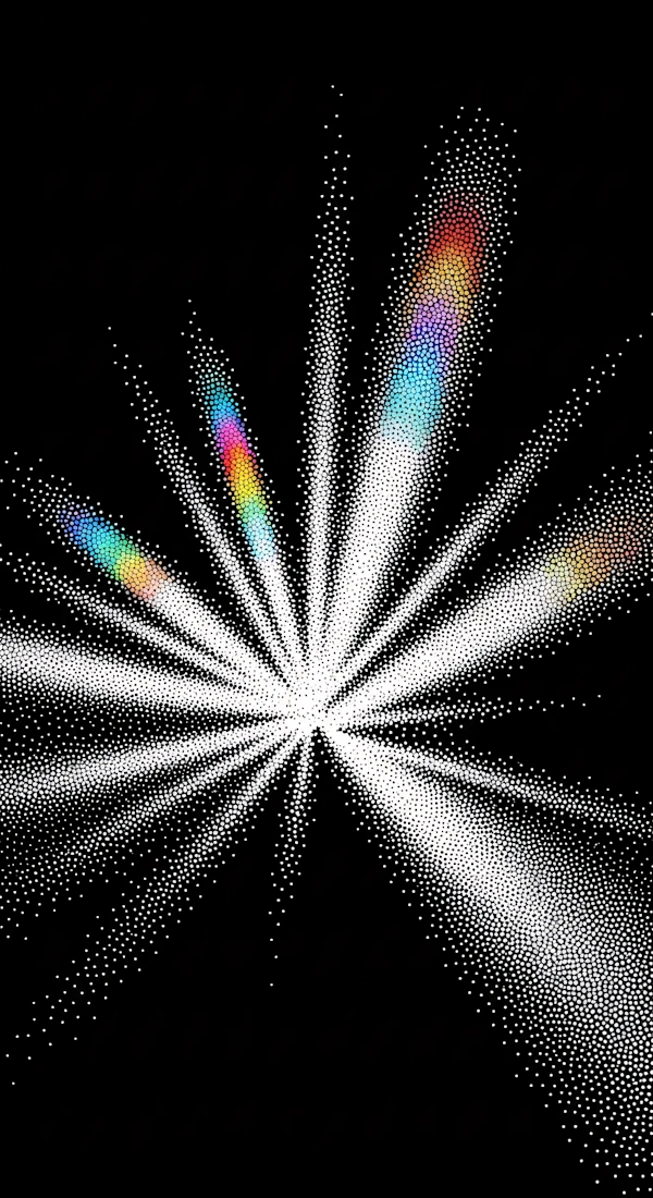Cosmic Starburst Art