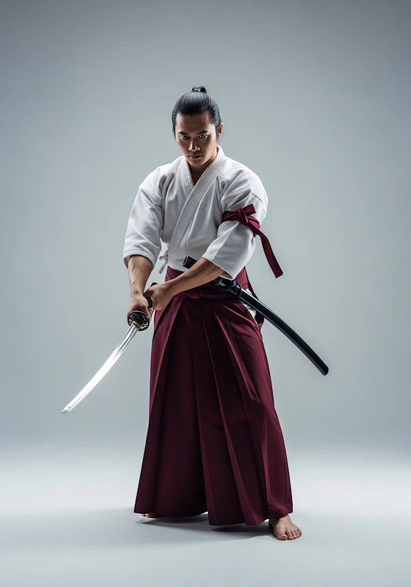 Martial Artist with Katana