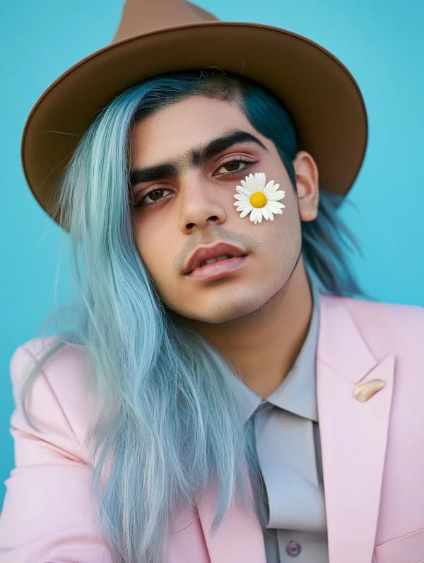 Pastel Portrait Pose