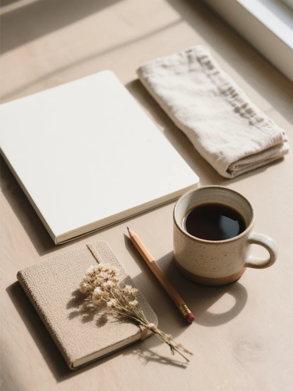 Cozy Flat Lay Scene