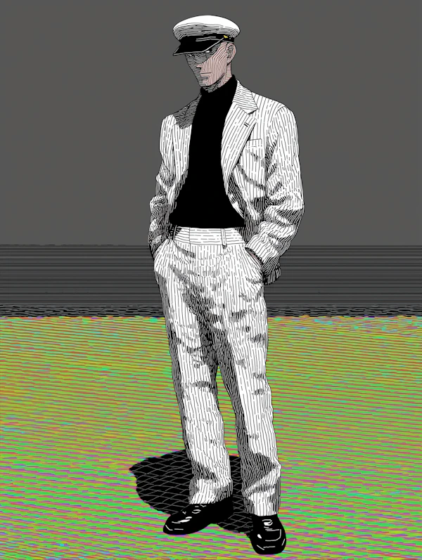 Stylized Man Illustration