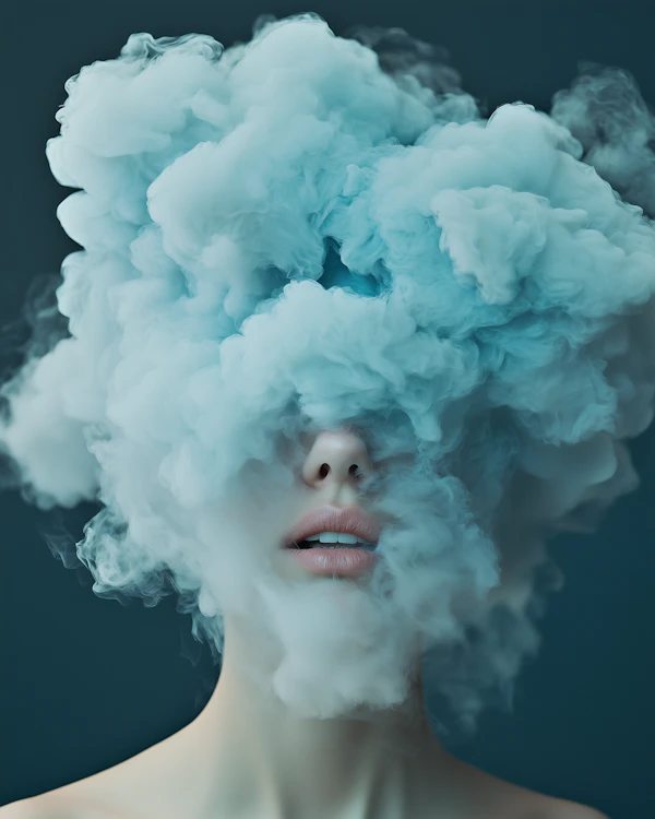 Surreal Smoke Portrait