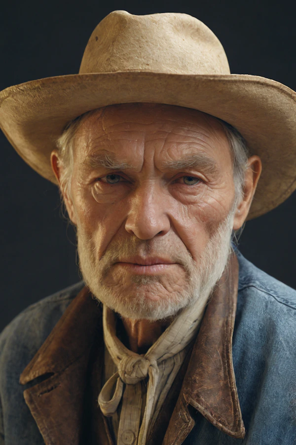 Elder Cowboy Portrait