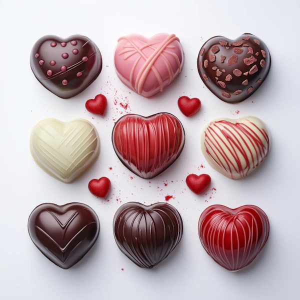 Heart-Shaped Chocolates