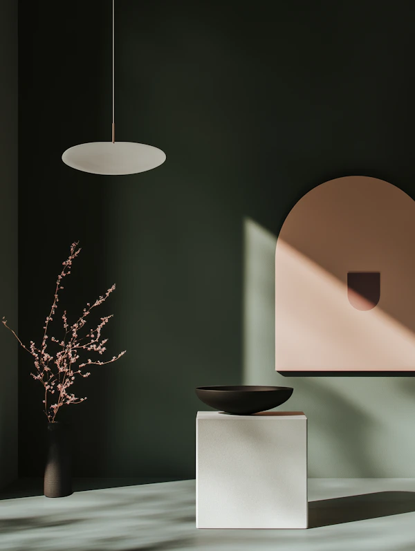 Minimalist Interior Scene