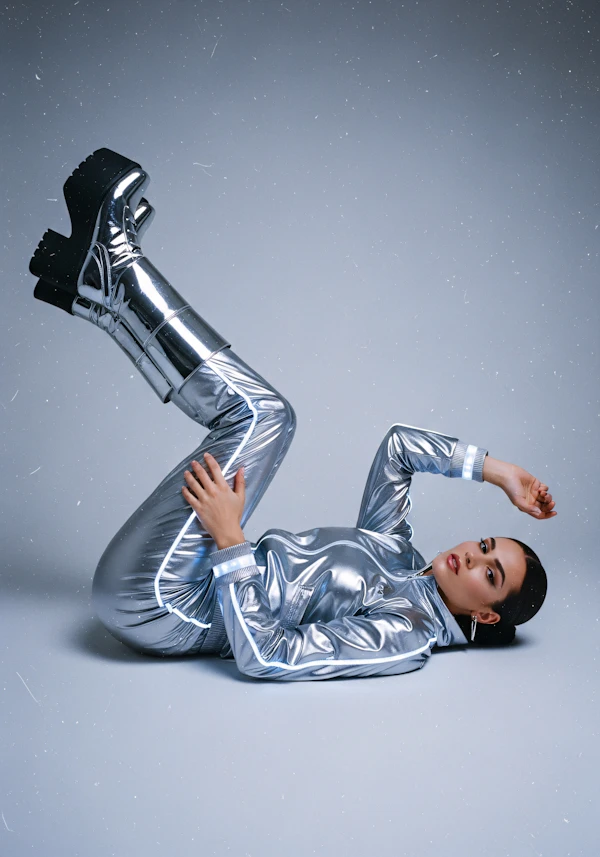 Futuristic Fashion Pose
