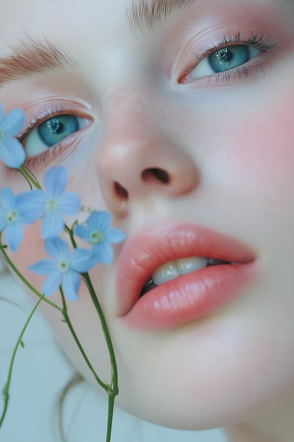 Freckled Beauty Portrait
