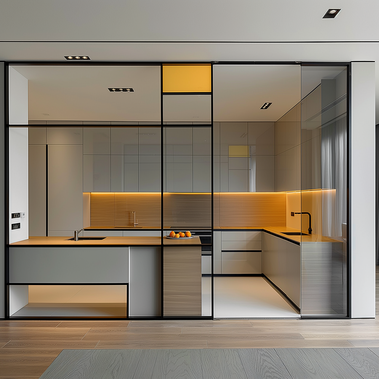 Modern and Minimalist Kitchen Design