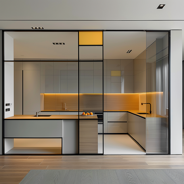 Modern and Minimalist Kitchen Design