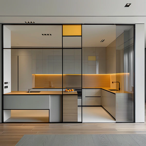 Modern and Minimalist Kitchen Design