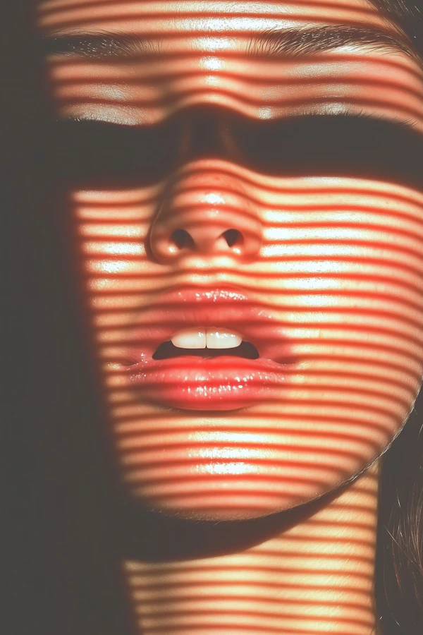 Sunlit Face Close-Up