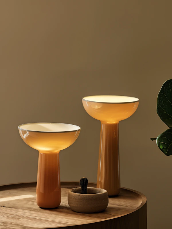 Modern Table Lamps Scene