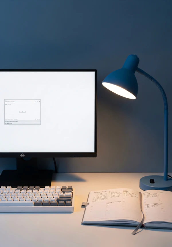 Minimalist Workspace