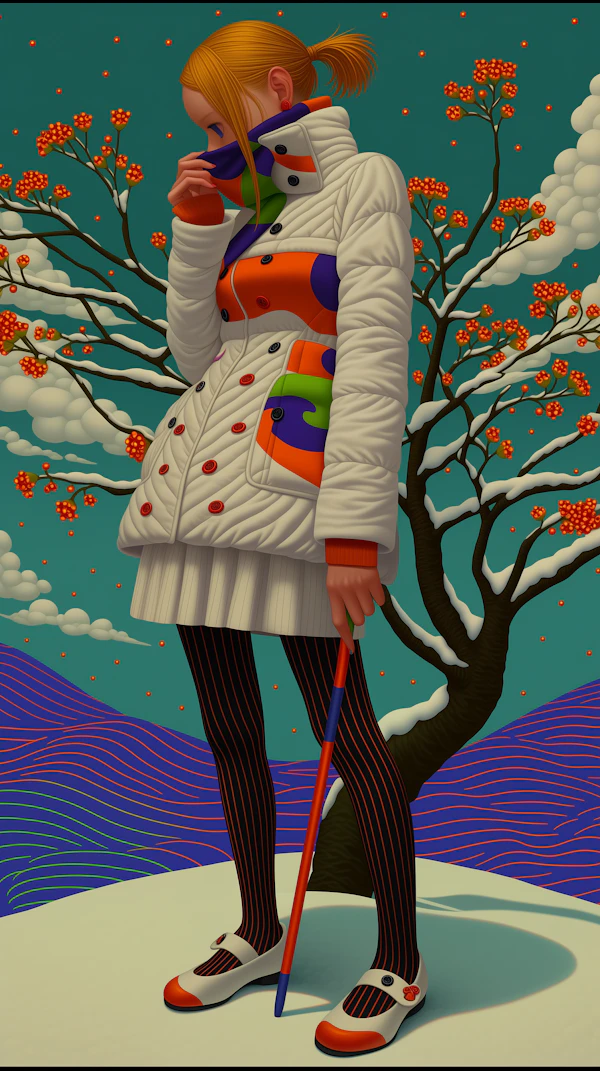 Snowy Day Illustration