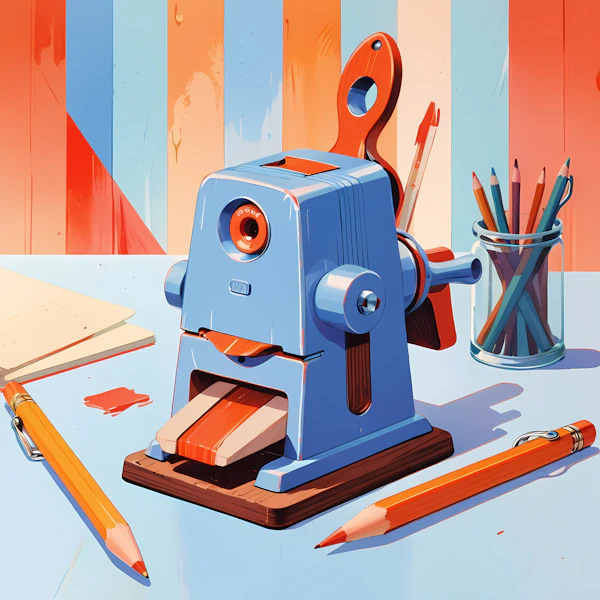 Retro Pencil Sharpener