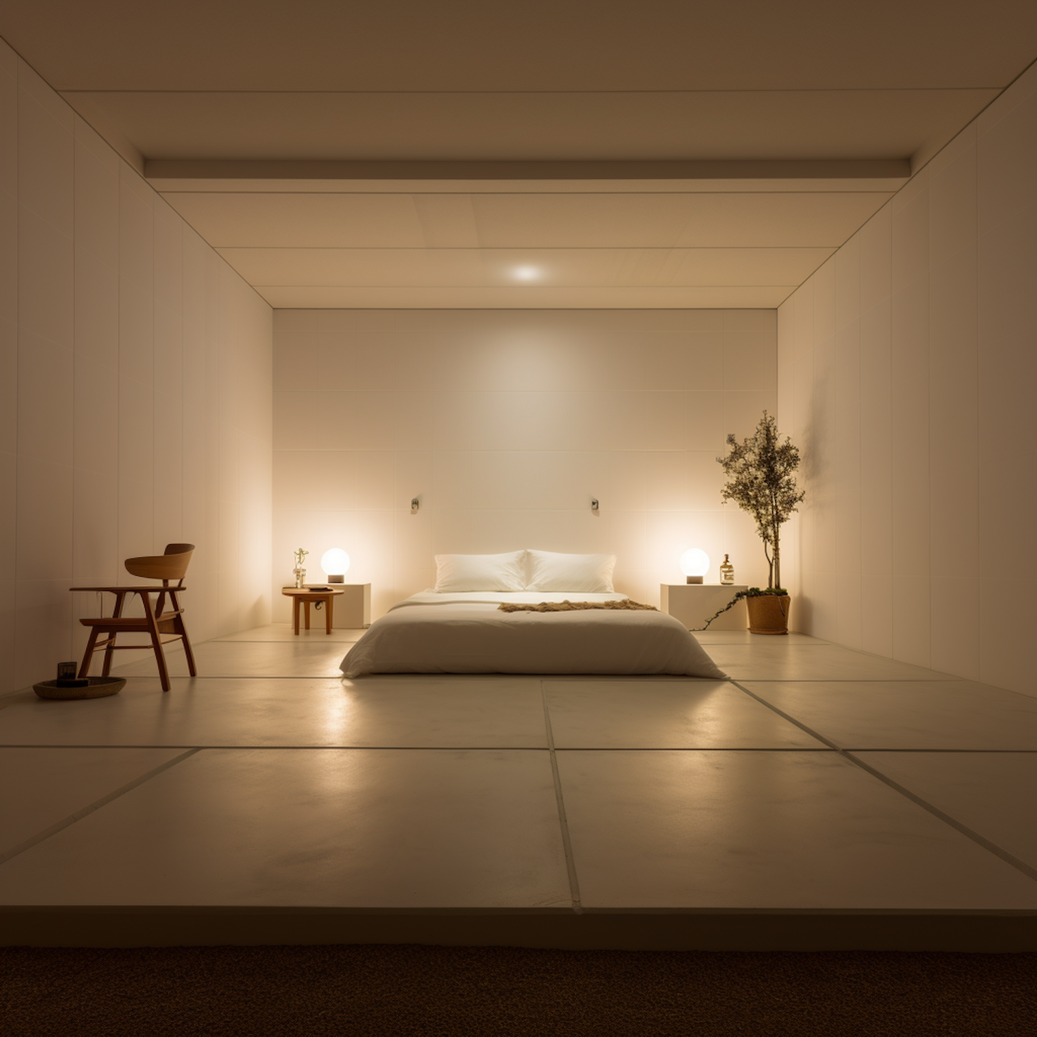 Tranquil Minimalist Bedroom