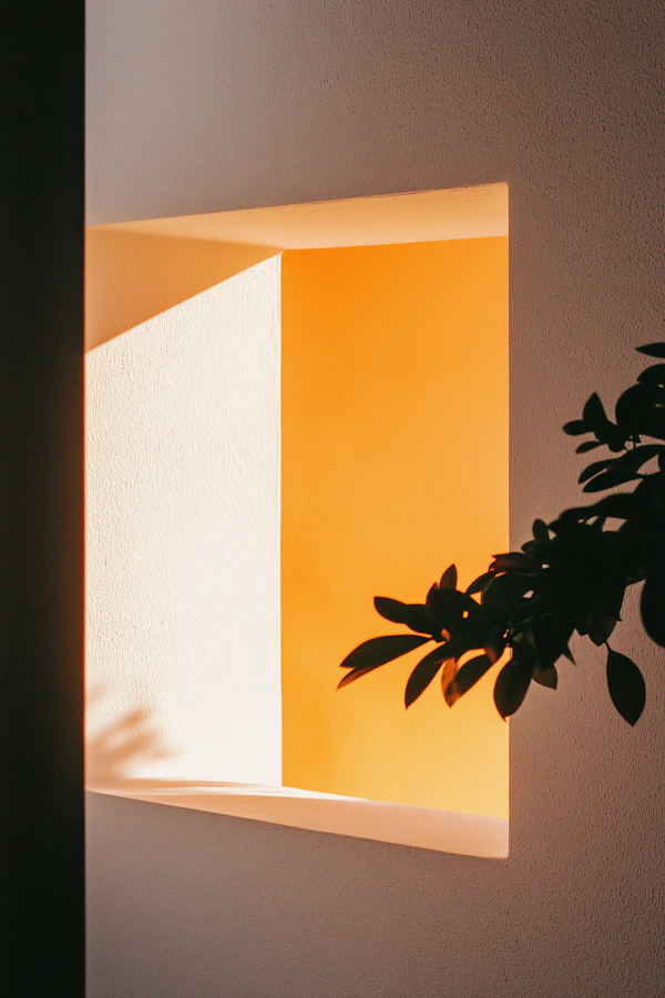 Minimalist Window Scene