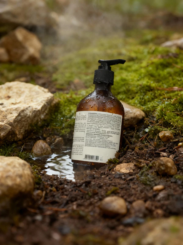 Natural Bottle Display
